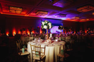 Evening reception lighting and ambiance in our Nandi Hills wedding gallery